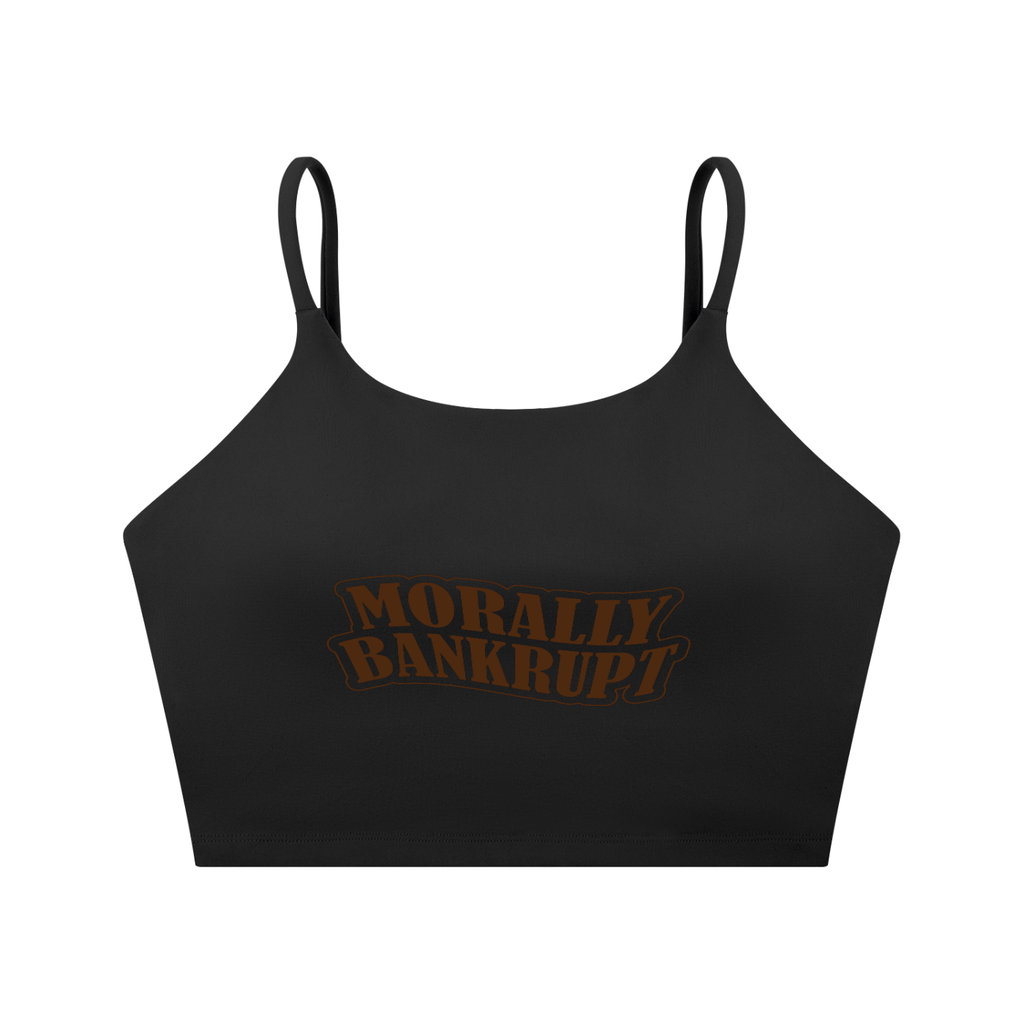 Morally Bankrupt Yoga Sports Bra